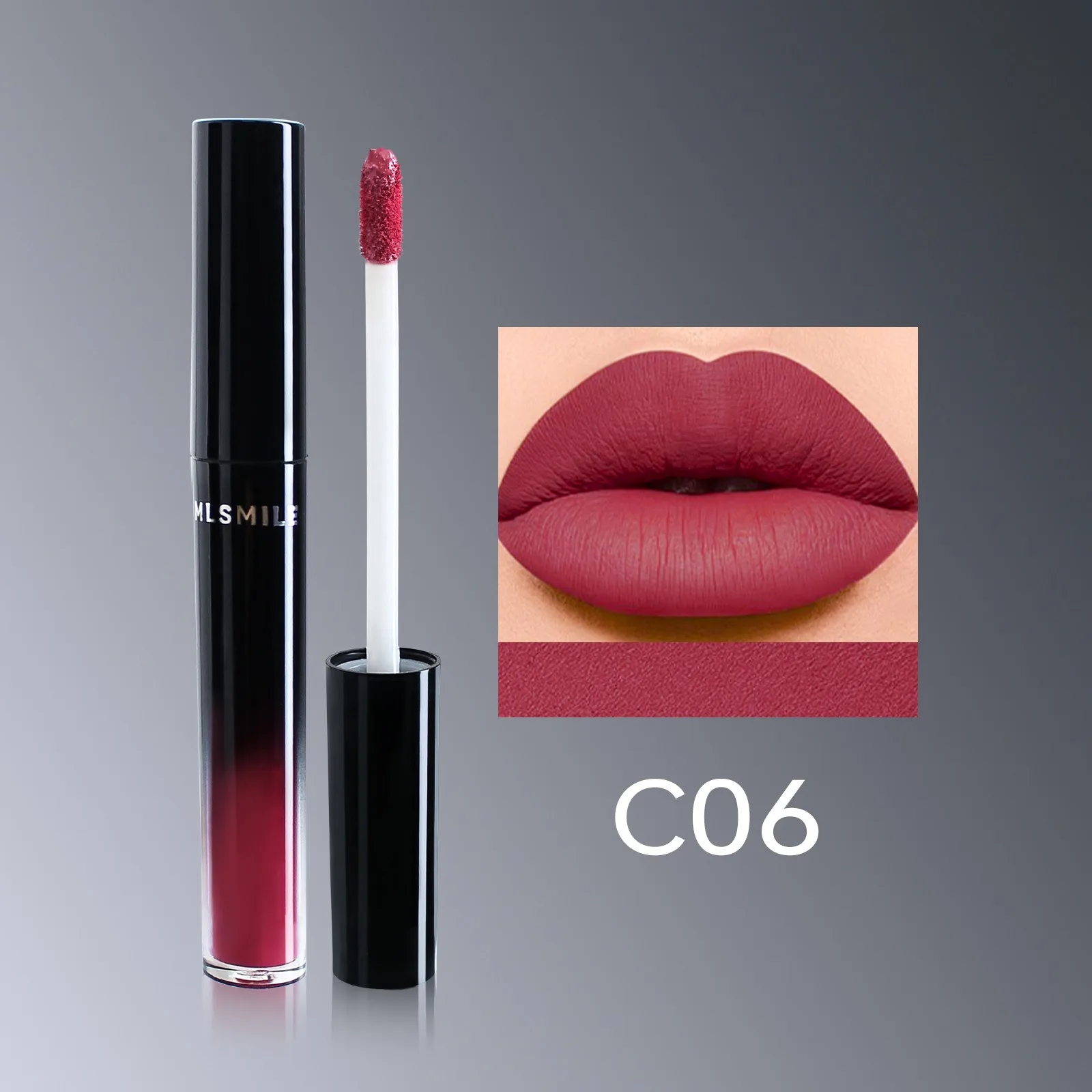 Wasserdichter flüssiger Samt-Matt-Lippenstift, transparentes, feuchtigkeitsspendendes Lippenöl, perlmuttartige, satte Farbe, Lipgloss-Tönung, dauerhafte Kosmetik — image 8
