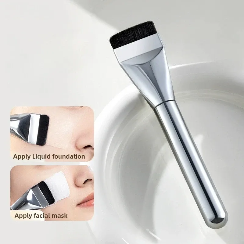 Ultratynd Foundation Brush Makeup Mixing Palette med Spatel Flad Face Contour Brush Kosmetisk Puff Blender Beauty Makeup Tools — image 8