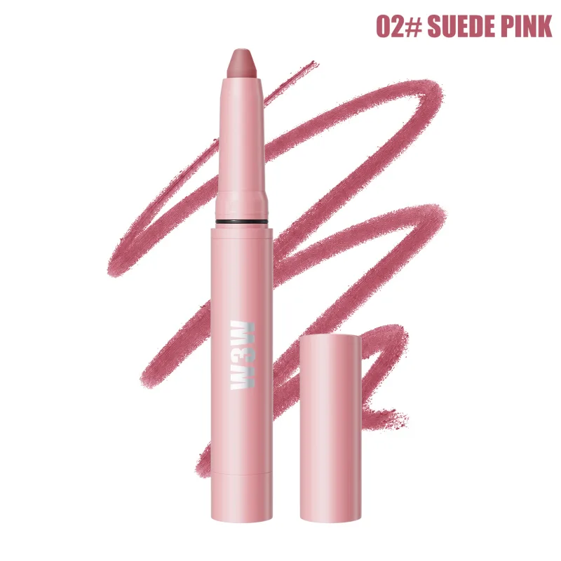 Waterproof Matte Lip Liner Pencil for Women Easy Glide Long-Lasting Natural Lip Outline Cosmetic Makeup