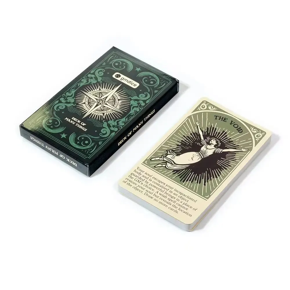 Deck Of Many Things Tarot Deck Tarotkarten Deck für einfache Anfänger Fate Fortune Telling Party Tabletop Brettspiel Oracle Cards — image 4