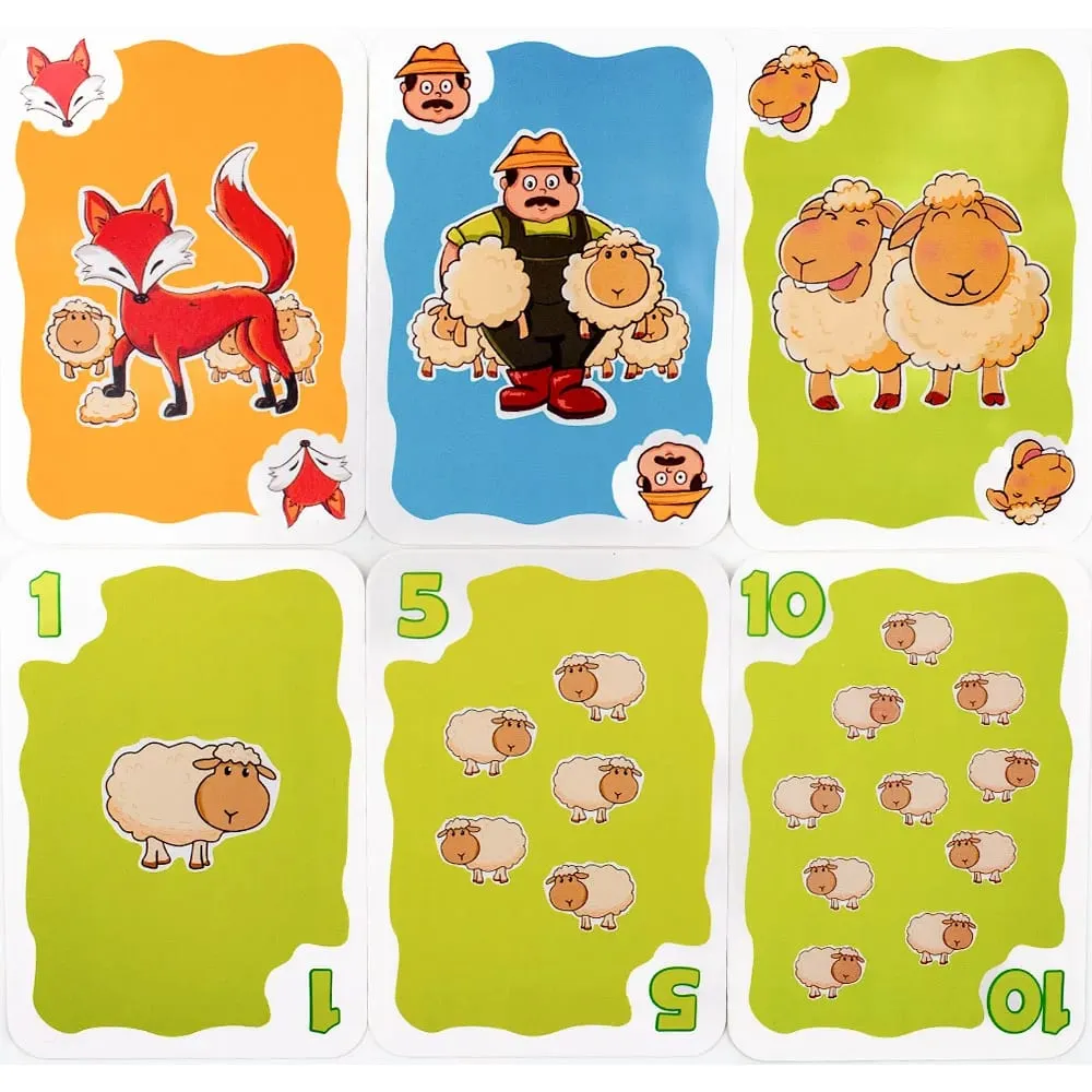 10.6*7.5 cm Hot Sale Black Sheep Party Game Cards Interactive Intellectua Board Game Funny Family Friends PartyToy Gift for Kids — image 4