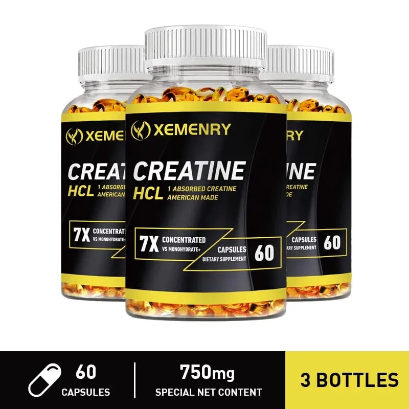 Creatina HCl - Aumenta la resistenza energetica e la massa muscolare per migliorare le prestazioni atletiche — image 10