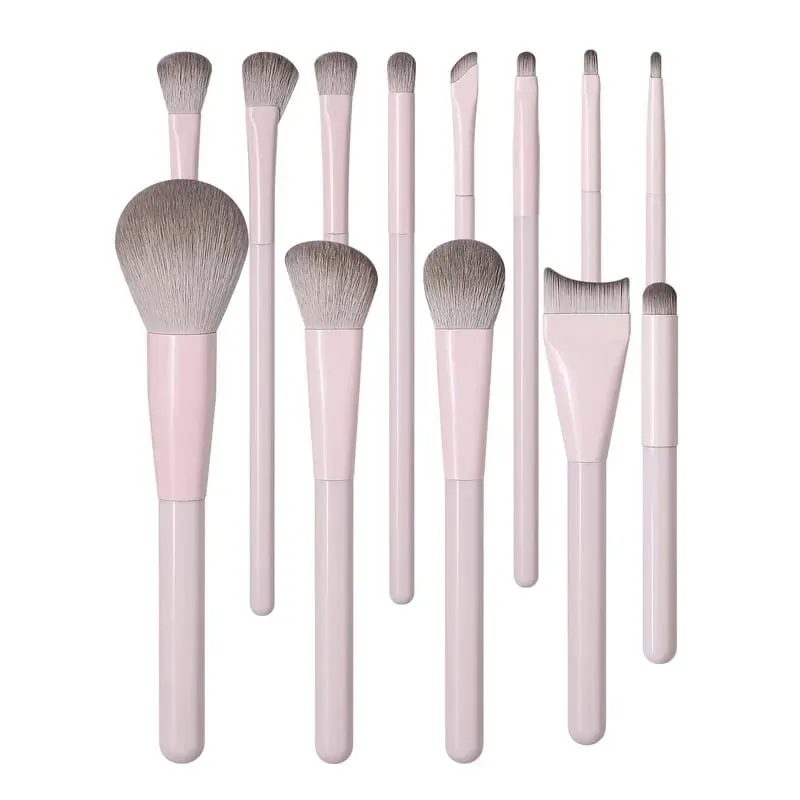 13Pcs Set Berus Solekan Gebu Lembut Sesuai untuk Pemula Mekap Berfungsi untuk Blush Foundation & Pembayang Mata untuk Penampilan Solekan Tanpa Cacat — image 2