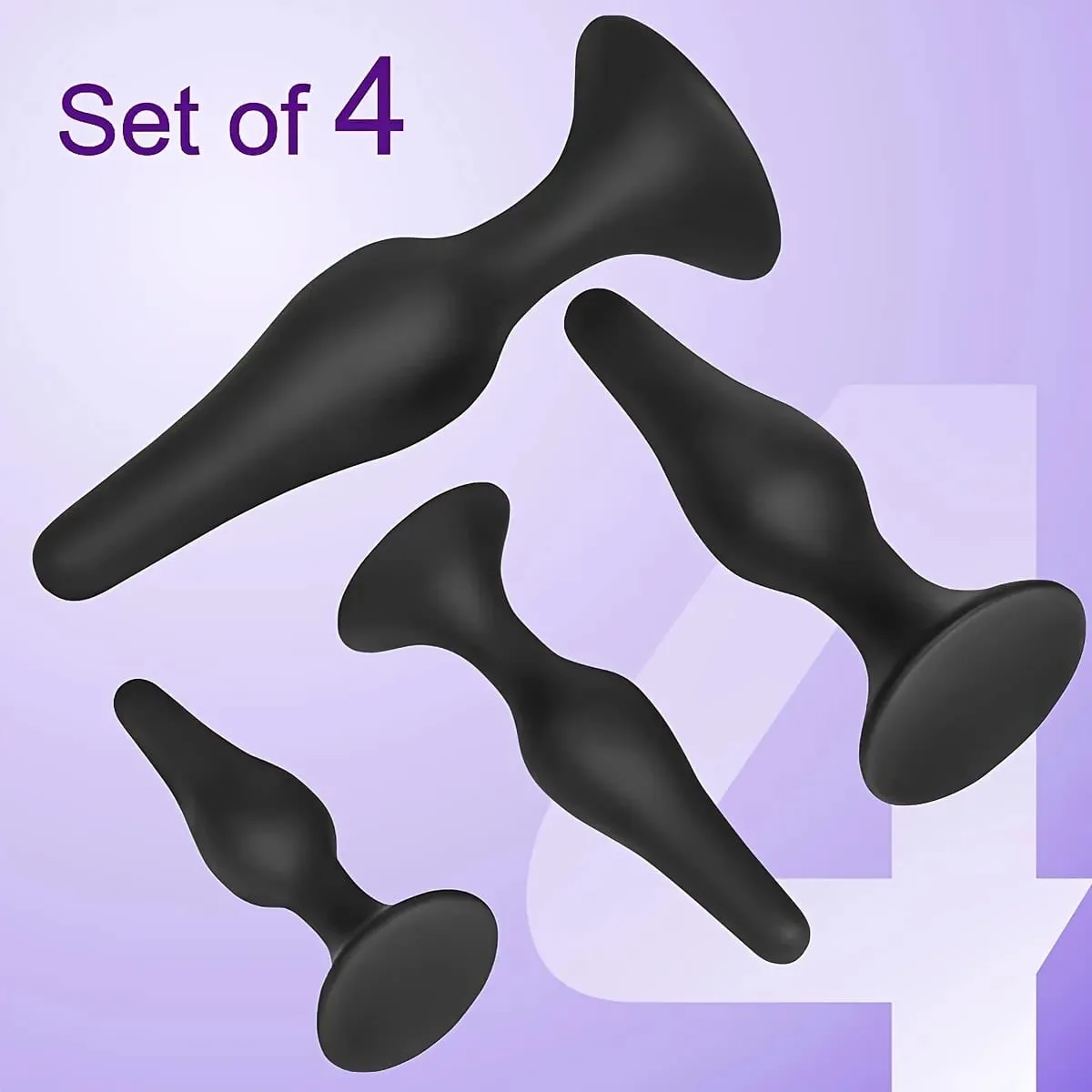 Plugue anal de silicone para iniciantes, plugue anal para homens e mulheres, massageador de próstata para gays, mini bala anal, masturbador, brinquedo sexual para homens — image 2