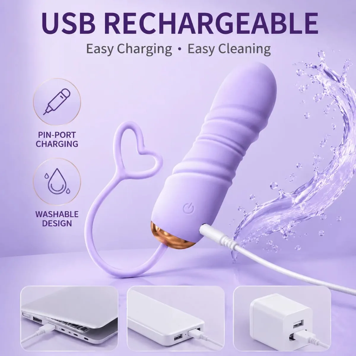 Vibromasseur à balle d'œuf vibrant puissant, stimulateur de Clitoris et de point G, boule vaginale, Massage, jouets sexuels pour adultes pour femmes de 18 ans et plus — image 6