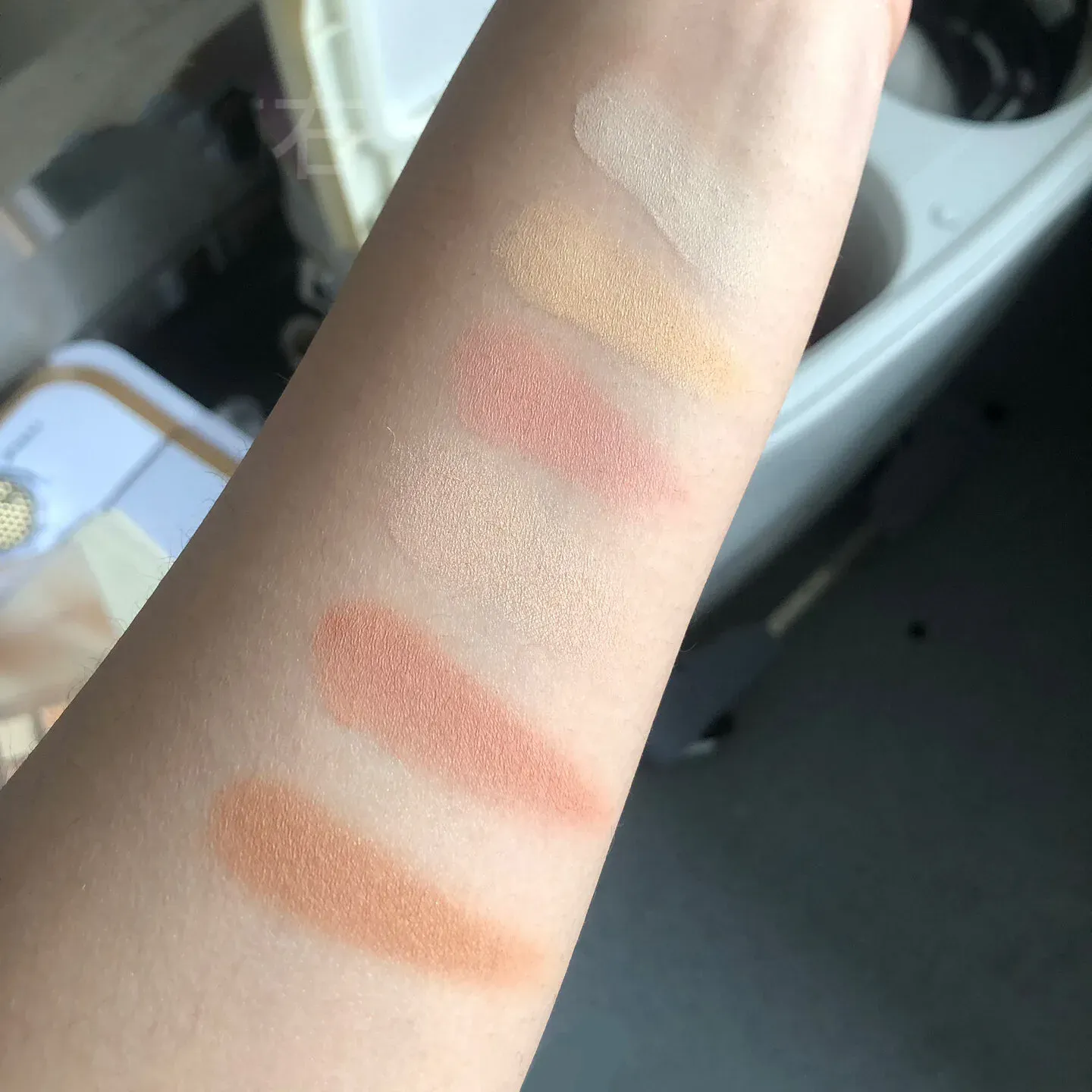 Nouvelle Palette d'ombres à paupières 7 couleurs, faible Saturation, maquillage coréen complet, gris, Rose, longue durée, couleur terre nue, Pigment pour les yeux — image 4