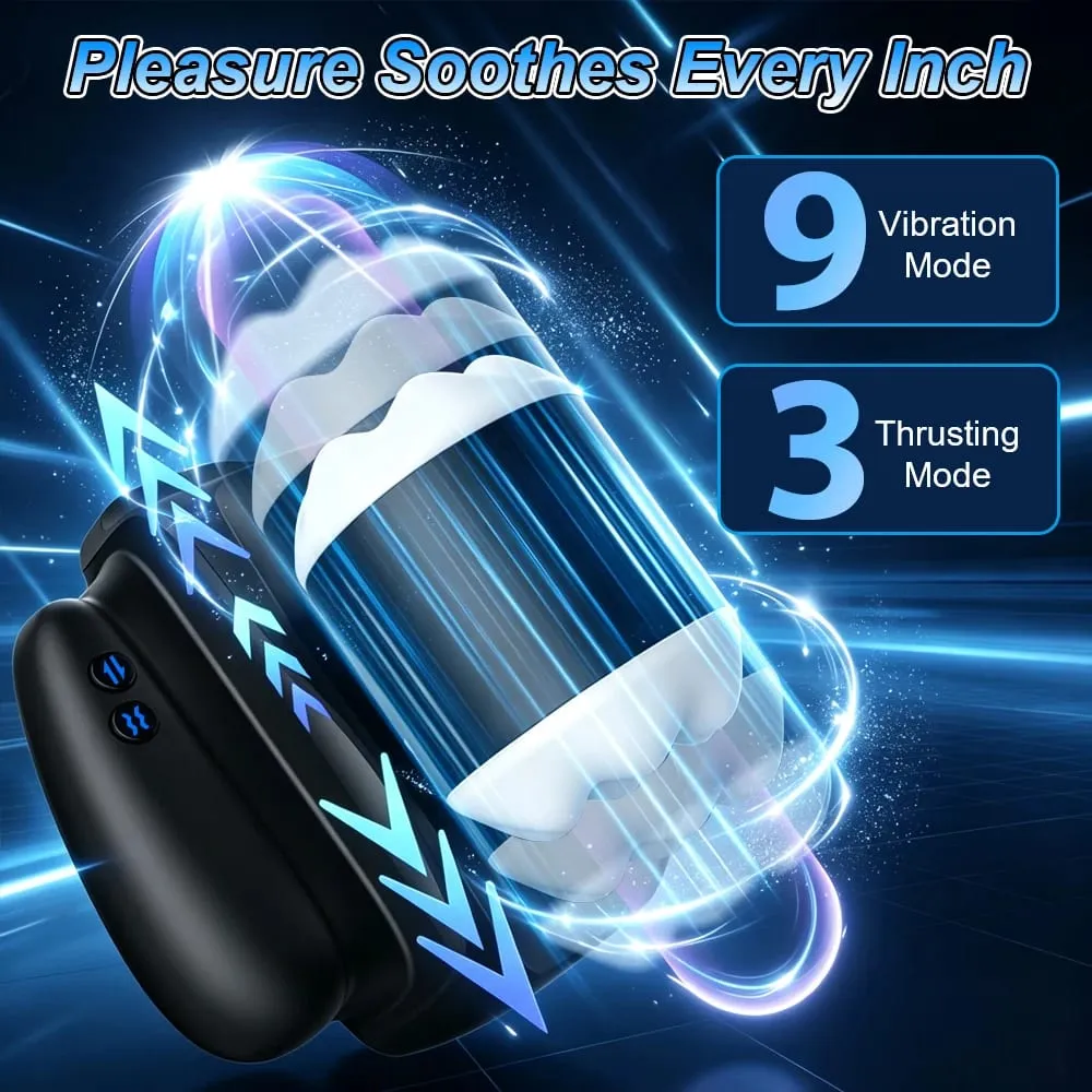 Automatic Telescopic Male Masturbation Cup With Holder Penile Stimulator Vaginal Pocket Pussy Adult Sex Machine for Men — image 2