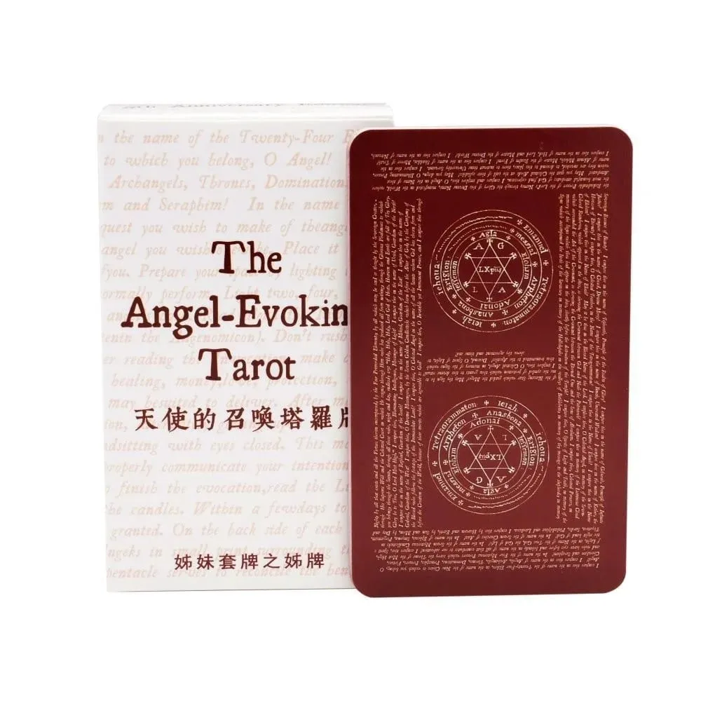 72 Kabbalistic Angels Oracle Angel-Evoking Tarot Deck – 78 göttliche Führungskarten mit Engelssiegeln und Namen, 10,3 x 6 cm — image 2