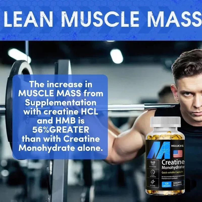 ซื้อ 1 แถม 1 ฟรี! Creatine Monohydrate 3000มก. อาหารเสริมสำหรับกล้ามเนื้อไร้ไขมันและประสิทธิภาพการลดไขมันและฟิตเนสโดยรวม วีแกน — image 5