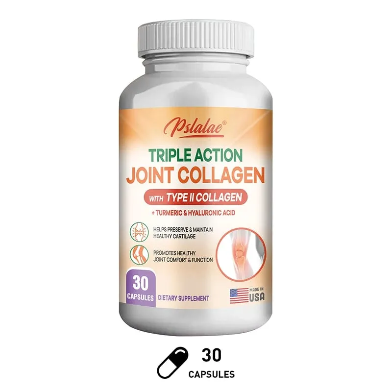 Triple Action Joint Collagen พร้อมคอลลาเจน Type II - ส่งเสริมสุขภาพและความสบายของข้อต่อ บรรเทาอาการปวด สร้างใหม่ รักษากระดูกอ่อน