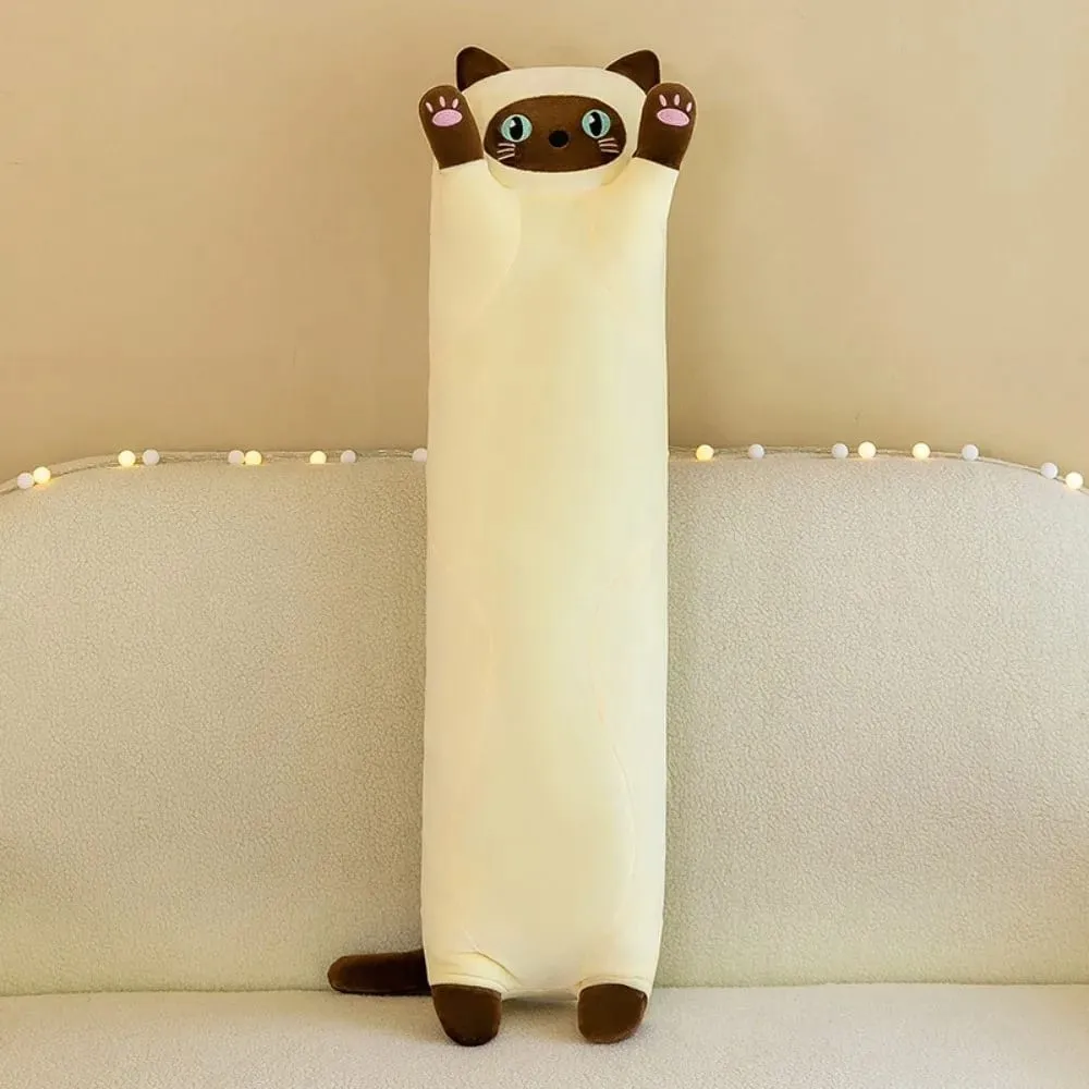 かわいい 50/70 センチメートル猫ぬいぐるみフワフワソフト睡眠スロー枕クリエイティブ素敵なぬいぐるみ誕生日プレゼント — image 8