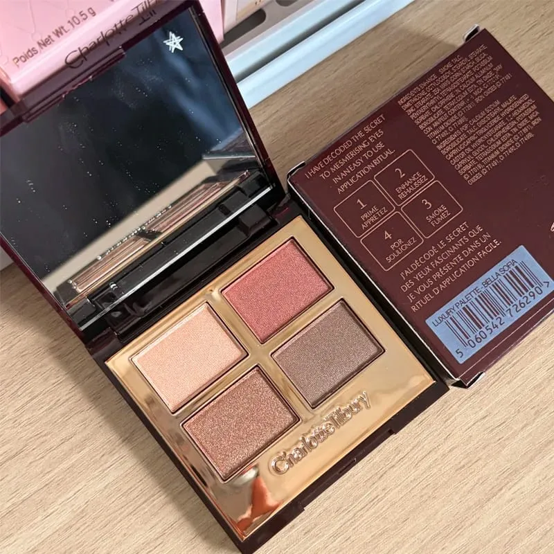 Make-up-Sets CT Lippenstift Light Pink Medium Pink Plumps Gloss Lip Tint Herzförmige zweifarbige Blush Lip Liner Lidschatten-Palette — image 18
