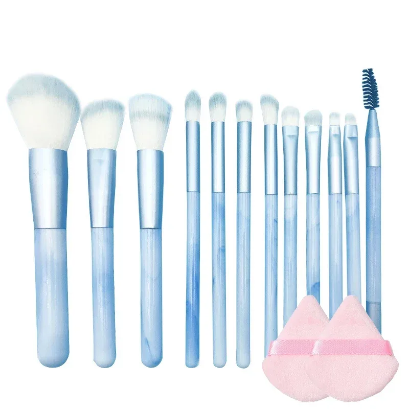 Ensemble de pinceaux de maquillage professionnels, 12 pièces, Premium, fond de teint synthétique, correcteur, poudre, fard à paupières, Blush, outils de beauté hygiéniques