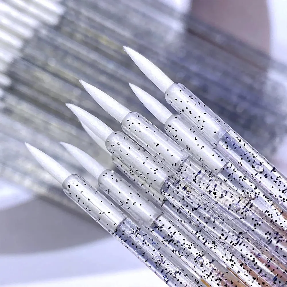 New Disposable Eye Shadow Makeup Eyeliner Brushes Crystal Wand Applicator Cosmetic Brush Eyelash Extension Female Beauty Tools — image 3