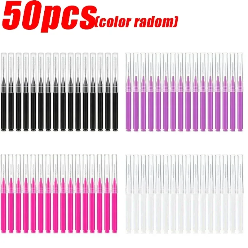 Di Động Mini Kẻ Lông Mày Dùng Một Lần Lông Mi Brow Nâng Bàn Chải Applicators Làn Mi Nối Dài Lược Làm Đẹp Dụng Cụ Trang Điểm — image 14