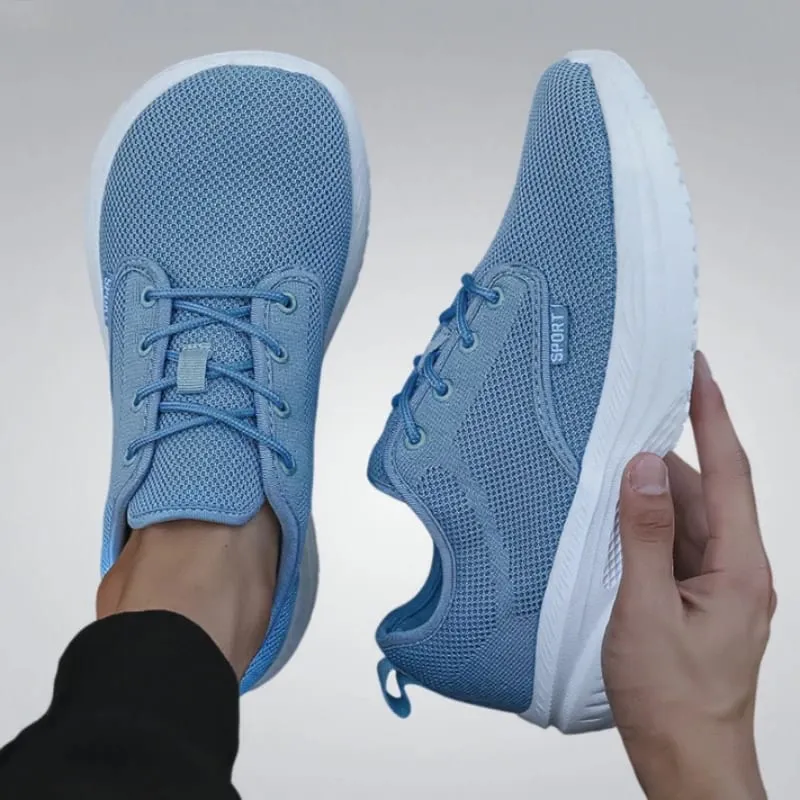 Chaussures à plateforme à bout large pour hommes, chaussures d'entraînement respectueuses des gros orteils, baskets durables à semelle intérieure en mousse à mémoire de forme, chaussures de voyage respirantes — image 2