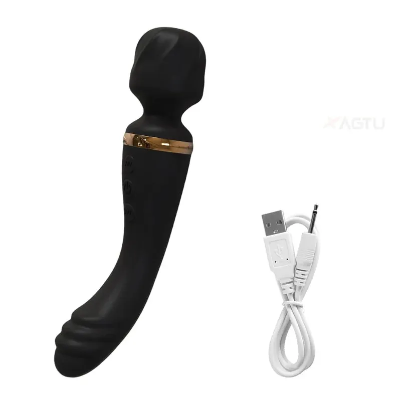 AV ที่มีประสิทธิภาพ Vibrator สำหรับผู้หญิงหัวนม G Spot Clitoris Stimulator Magic-Wand Dildo หญิง Masturbation ผู้ใหญ่ของเล่น FAST การ... — image 12