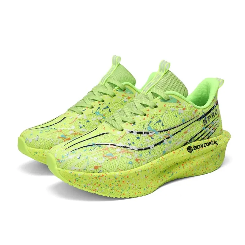Scarpe da corsa da uomo per maratona Scarpe casual comode e leggere traspiranti da uomo Sport da corsa con comfort basso e resistente all'usura — image 8