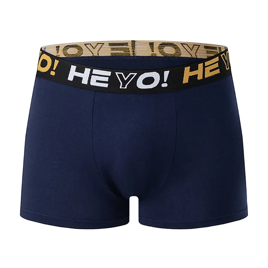4 Piece Set Of Men's Cotton Comfortable Soft And Versatile Underwear Plus Size Casual Boxer Shorts Sports Cycling Base Shorts — image 4