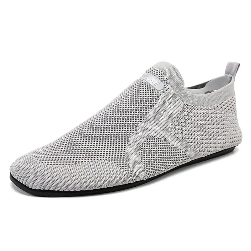 Breathable Men รองเท้าผ้าใบลำลองน้ำหนักเบาผู้หญิง Vulcanized รองเท้ายืดหยุ่น Unisex Loafer ฤดูร้อน Anti-SLIP รองเท้า 36-47 — image 9