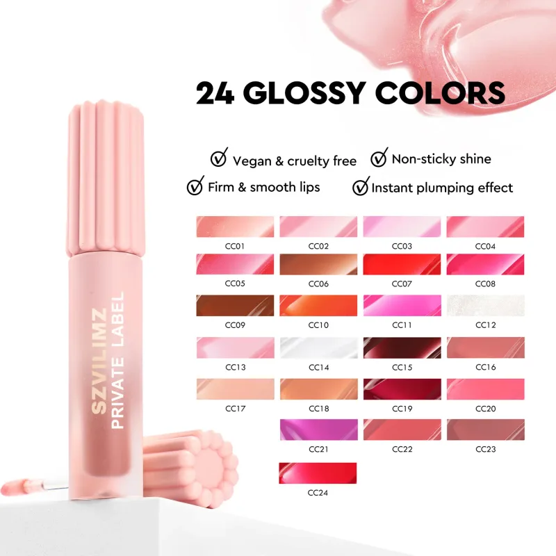Kit de maquillaje de labios, etiqueta privada, brillo de labios, delineador de lápiz, bálsamo, brillo de labios brillante mate, venta al por mayor, 3 en 1 caja de regalo