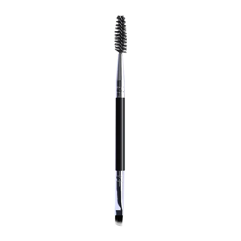 Berus Kening Lembut Berus Bulu Mata 2 dalam 1 Pembentuk Kontur Profesional Kening Eyeliner Berus Solek Eyes Blending Berus Kosmetik — image 6