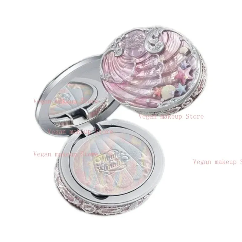 Flower Know Shell Jewelry Coffret cadeau tout-en-un ensemble de maquillage complet professionnel fard à paupières Blush poudre cuite 10 pièces Kits Flowerknows — image 2