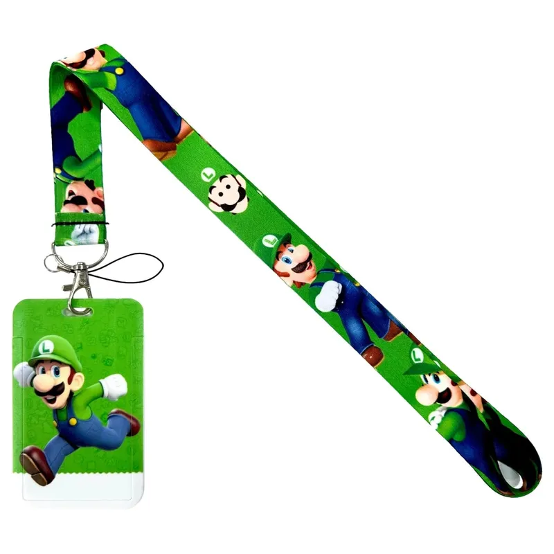 Credential Holder Cartoon Animal Neck Strap Lanyard for Key Keychain USB Badge Holder Keyring Accessories Gifts — image 11
