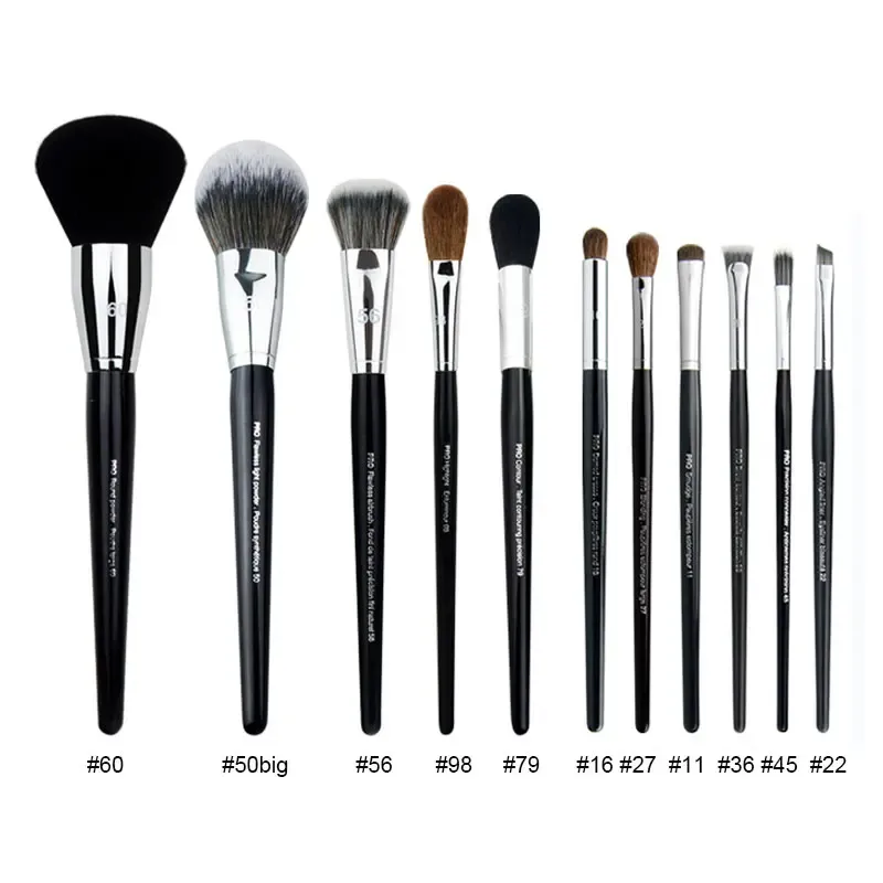 Vysoce kvalitní sada štětců na make-up Pro make-up štětec Liquid Powder Eyeshadow Crease Concealer kosmetické nástroje vynikající — image 13