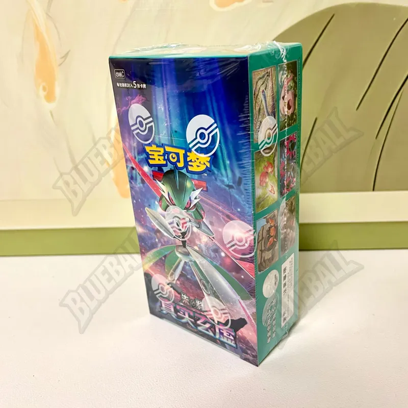 Pokemon asal Scarlet Violet Gem Pack Vol6 Kotak Nipis TCG Collectible Battle Kad Dagangan Hadiah Mainan Versi Cina Ringkas — image 9