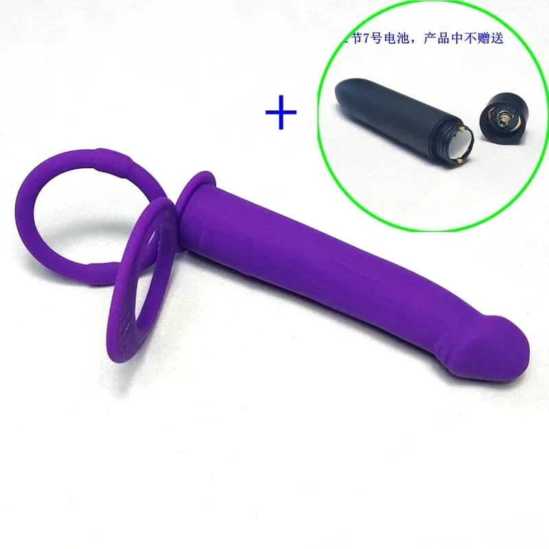 Vibrator Double Penetration Anal Plug Dildo Butt Plug For Woman Strap On Penis Massage Vagina Plugs Adult Sex Toys For Couples — image 9