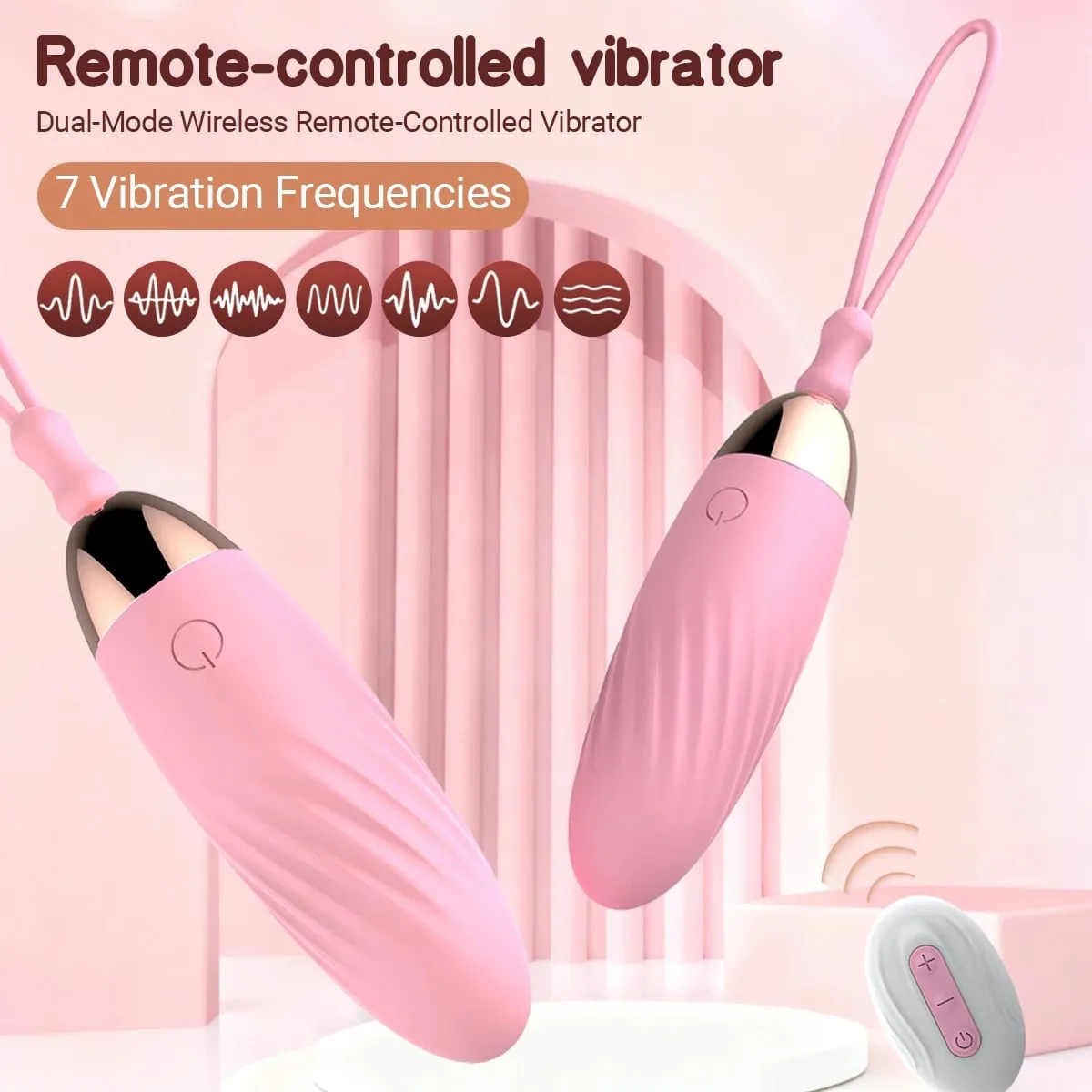 Alat Kawalan Jauh Tanpa Wayar G Spot Vibrator untuk Wanita Dildo Klitoris Perangsang Faraj Cinta Seluar Dalam Telur Mainan Seks untuk Dewasa — image 2