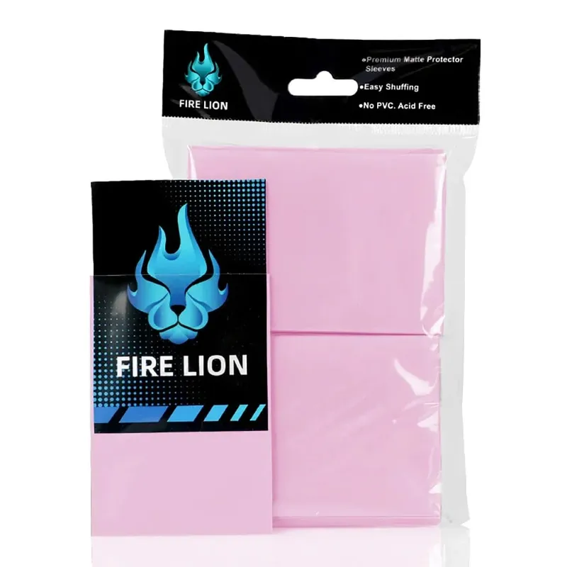 62x89mm 100PCS/Set Solid Matte Trading Card Sleeves Top Loading Japanese Size Card Protector for YGO — image 6