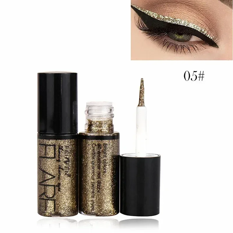 1 Stück großer doppelköpfiger Dichtungs-Eyeliner, wasserdichter und schnell trocknender schwarzer flüssiger Eyeliner, kleiner Wimpernkleberstift, Augen-Make-up-Kosmetik — image 10