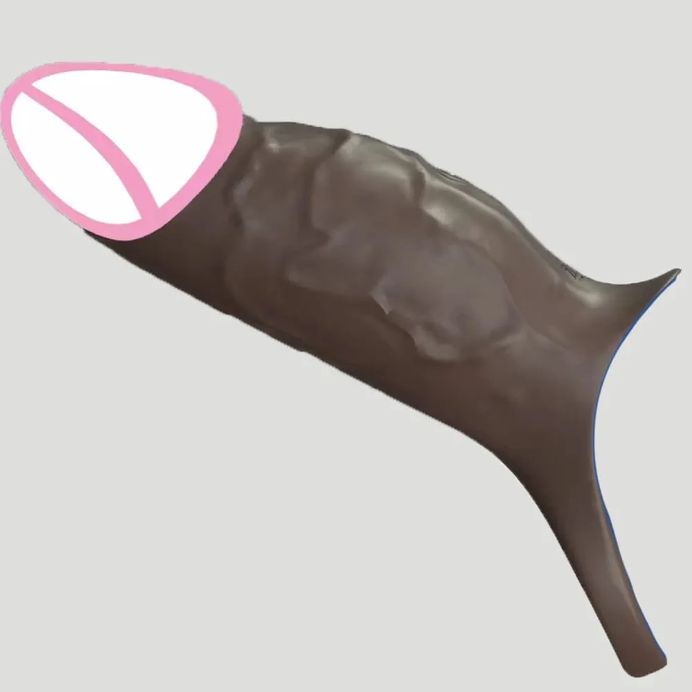 Preservativi di Silicone Per Gli Uomini Cazzo Eiaculazione di Ritardo Giocattoli Del Sesso Potenziatore Del Pene Extender Preservativo Riutilizzabile Sexmachine Maturbatore Maschile — image 1
