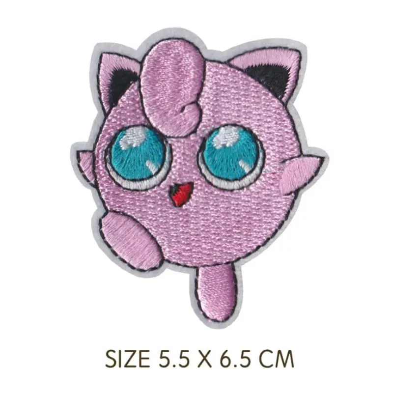 30 Stijl Doek Patch Pikachu Charizard Kleding Stickers Naaien Borduren Patches Applique Ijzer Op Kleding Cartoon Diy Kledingstuk — image 14