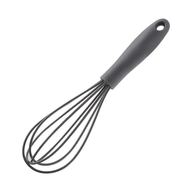 Mini batteur à œufs en Silicone pour enfants de 6 pouces, mélangeur manuel d'œufs à la crème, outil de cuisson de cuisine — image 7