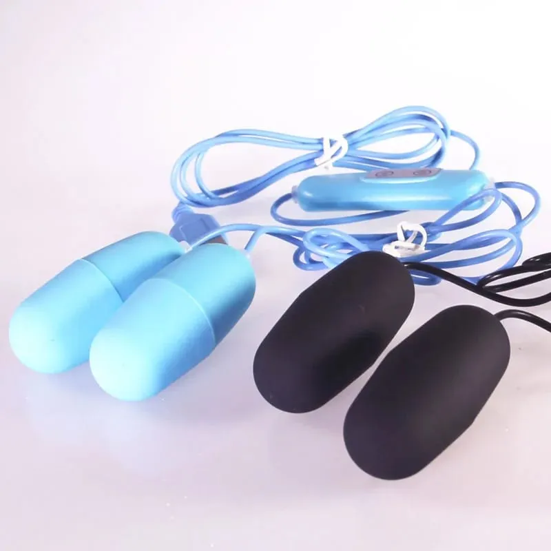 USB Power Jump 2 Egg Vibratore G-spot Multi Massage Stick Doppia masturbazione Clitoride Telecomando Orgasmo AV Squirt Giocattoli del sesso — image 4