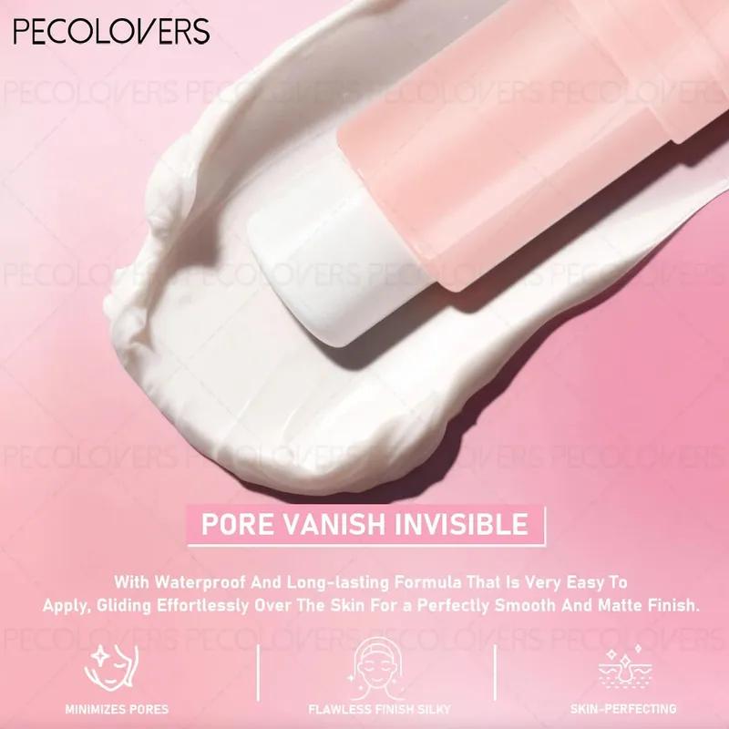 10 stk alt-i-én base makeup kit pore minimerende primer stick mat setting pulver og 8 stk professionel makeup børster sæt — image 5