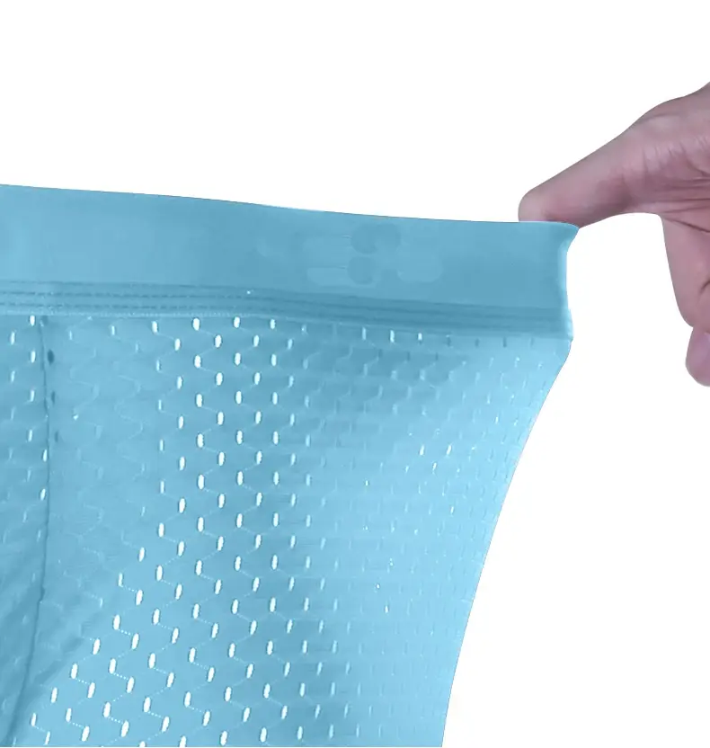 5 stuks heren boxershorts ijszijde ondergoed grote maten onderbroeken koel ademend sexy slank slipje mesh lingerie groothandel veel 3256809239733736 — image 5