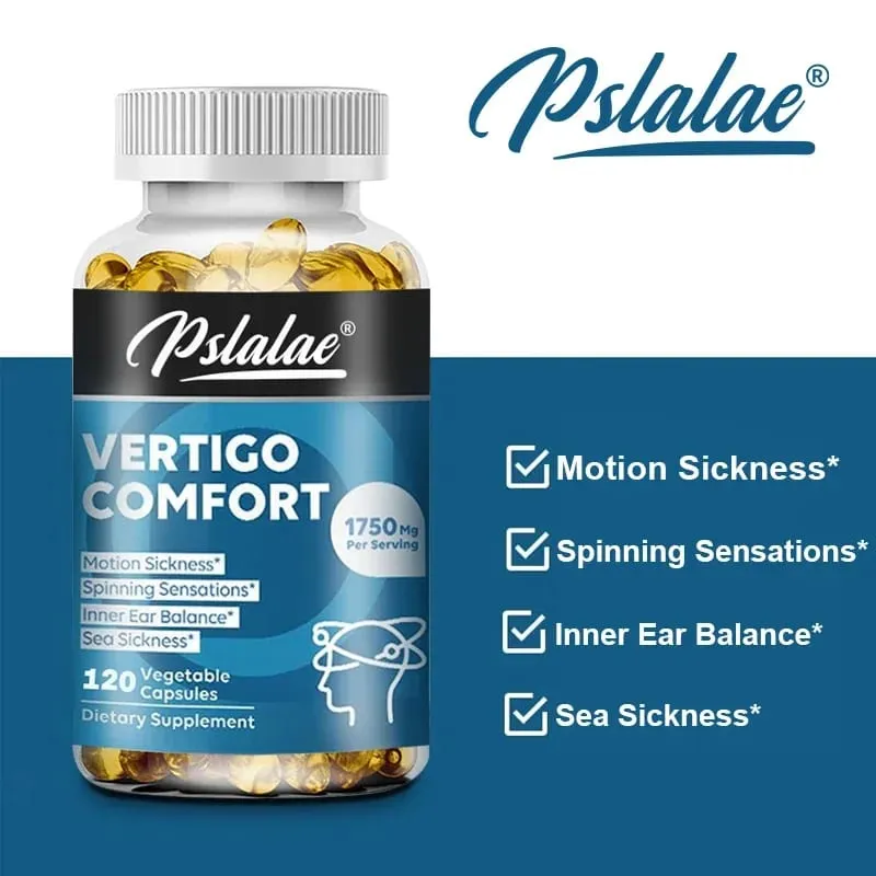 Vertigo Comfort Capsules - อาหารเสริมปรับสมดุลหูชั้นใน - บรรเทาอาการวิงเวียนศีรษะ คลื่นไส้ ปั่นป่วน และความรู้สึกสั่น — image 5