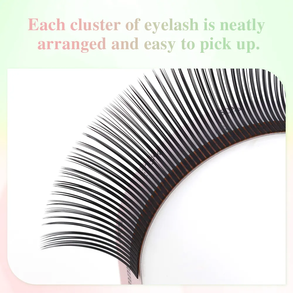Extensions de cils Bouquet 5D Russie Volume Spike Effet Anime Forme de fleur pour la beauté des yeux — image 4