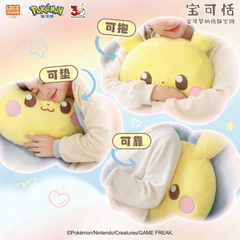 Peluche Pokemon Pikachu Tiplouf de 40cm, grande poupée en peluche, coussin doux et mignon, oreiller, décoration de la maison, jouet de collection, cadeau d'anniversaire, nouvelle collection — image 5