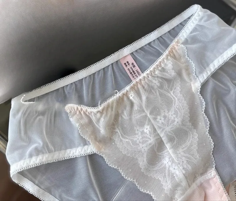 Victorian Inspired Demi Bra & Knicker Set | Sheer Mesh Lace Push Up for Small Bust Anti-Sagging | Luxury Lingerie MOYISU Panty — image 16