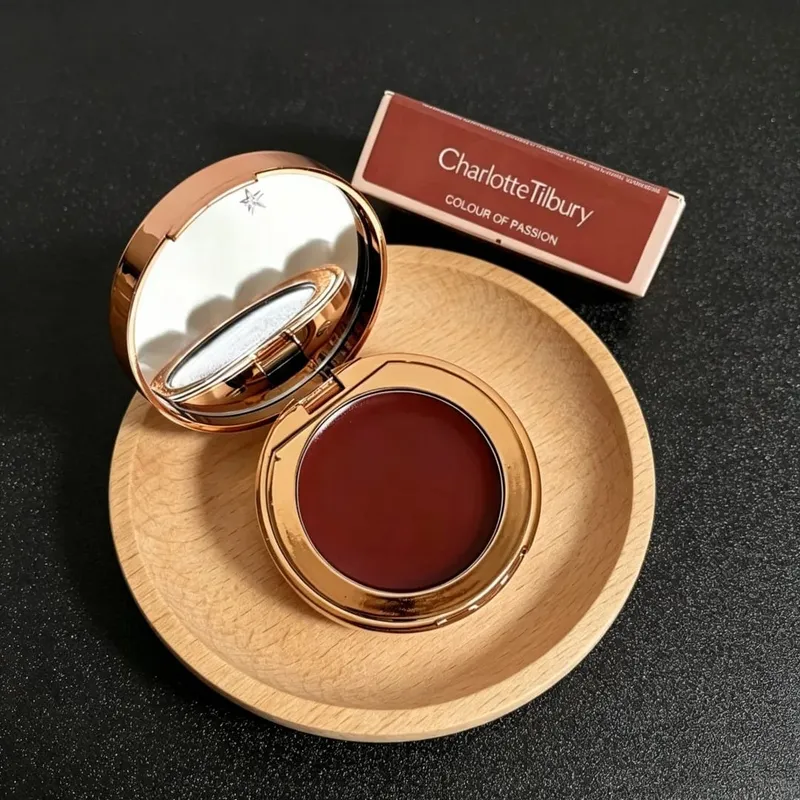 Charlotte Tilbury Setting Powder Compact Lip Gloss Foundation דו-גווני פלטת צלליות סומק קל משקל עדין עמיד לאורך זמן — image 13
