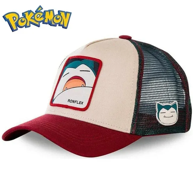Pokemon Pikachu Berretto da baseball Anime Cartoon Figura Cosplay Cappello regolabile Donna Uomo Bambini Sport Berretti Hip Hop Giocattoli Regalo di compleanno — image 19