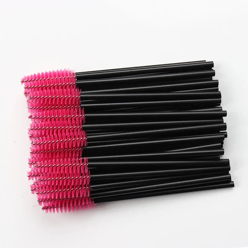 100pc Berus Bulu Mata Pakai Berus Berus Kening Berongga Sikat Bulu Mata Sambungan Berus Makeup Maskara Stick Aplikator Berus Mikro Alat Kecantikan — image 13