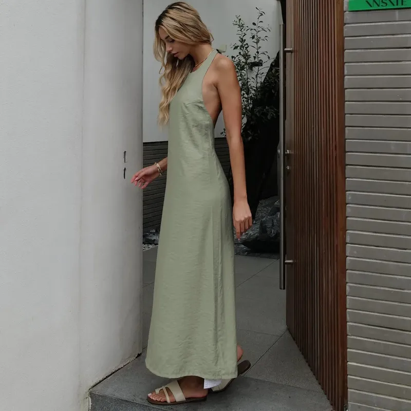 Abito elegante senza schienale da donna estate 2024 — image 8