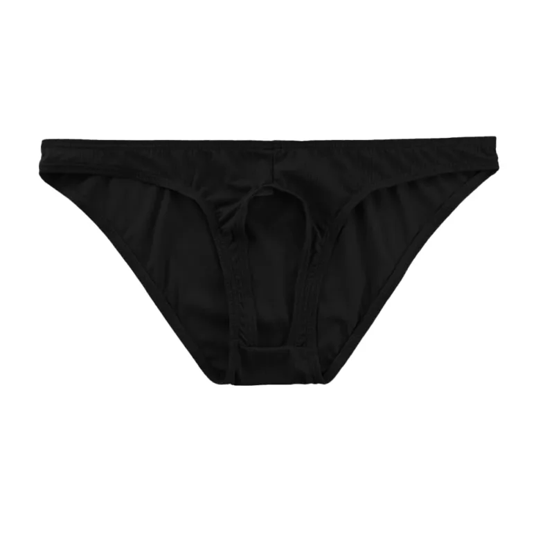 Men Gay Sexy Briefs Front Open Soft Underpants Men Low Rise Underwear Breathable Quick Dry Panties Sexy Torys For Man Lingerie — image 9