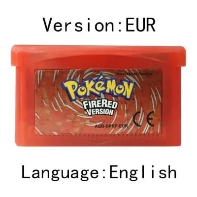 GBA 비디오 게임 카트리지 콘솔 카드 포켓몬 에메랄드 루비 FireRed LeafGreen 사파이어 GBA/NDS용 다국어 — image 17